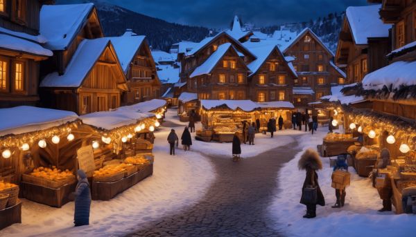 Flâner aux marchés de Noël en Haute-Savoie et savourer la magie