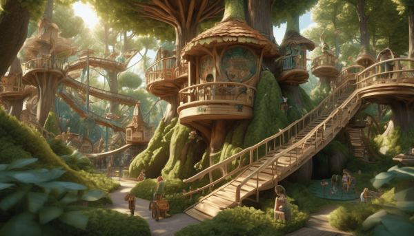 Le bois des lutins à Diémoz : un parc d’attractions à vivre différemment